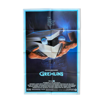 Original movie poster "Gremlins" Joe Dante 69x104cm 1984