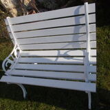 Wrought iron bench