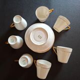 Fine Limoges porcelain coffee service