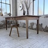 1950 pine farmhouse table 2m