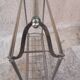Chrome towel rack