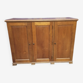 Old oak trade furniture 3 doors + drawers inside