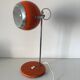 Large eyeball lamp carrot, vintage 1970s