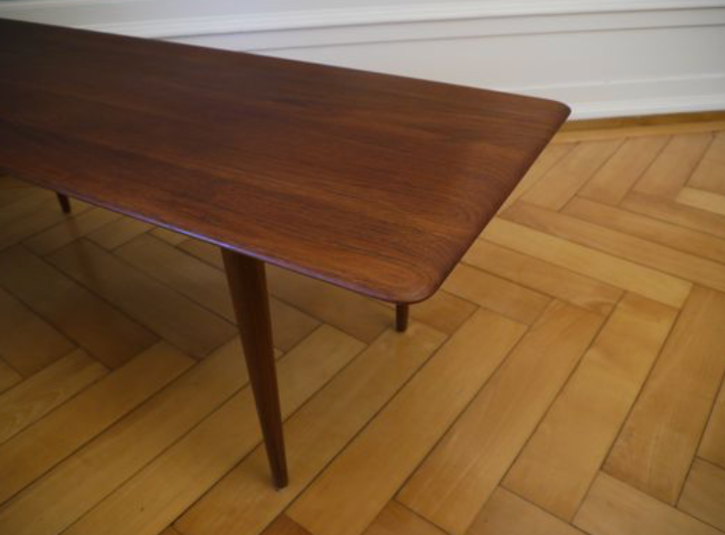 Minerva coffee table by Peter Hvidt & Orla Mølgaard-Nielsen for France & Søn, 1960