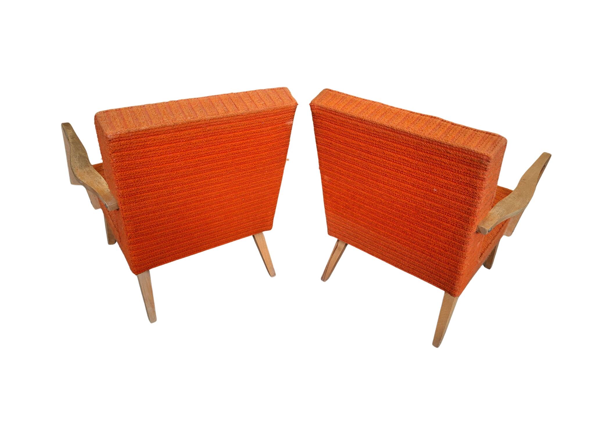 Rarissima Coppia di Poltrone Vintage Anni '50