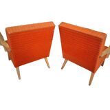 Rarissima Coppia di Poltrone Vintage Anni '50