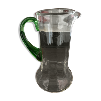 Vintage glass pitcher