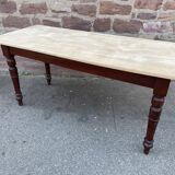 Vintage brasserie table