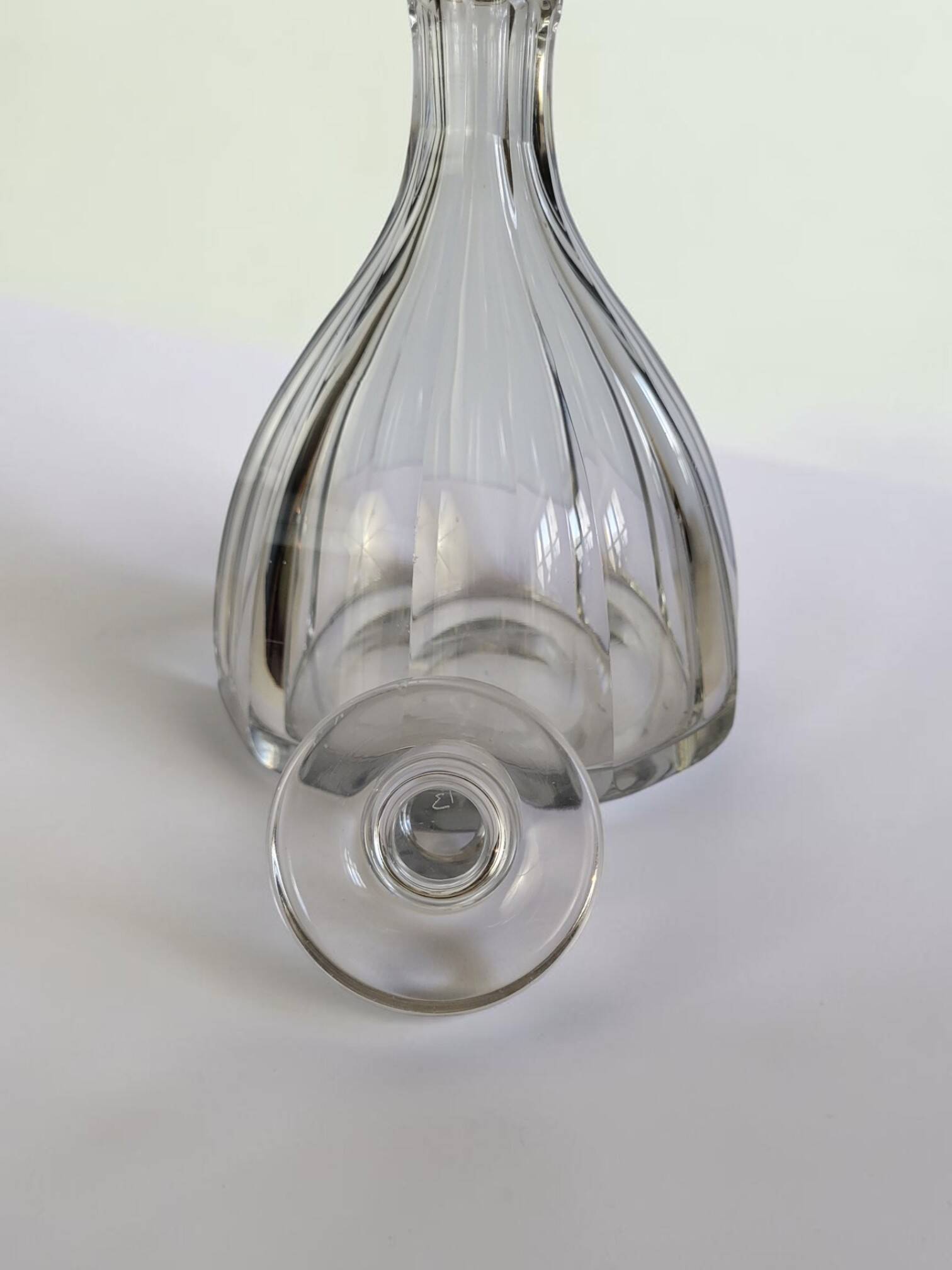 Carafe à liqueur en cristal de Baccarat