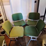 Set of 4 DSC 106 Chairs by Giancarlo Piretti Anonima Castelli, 1965.