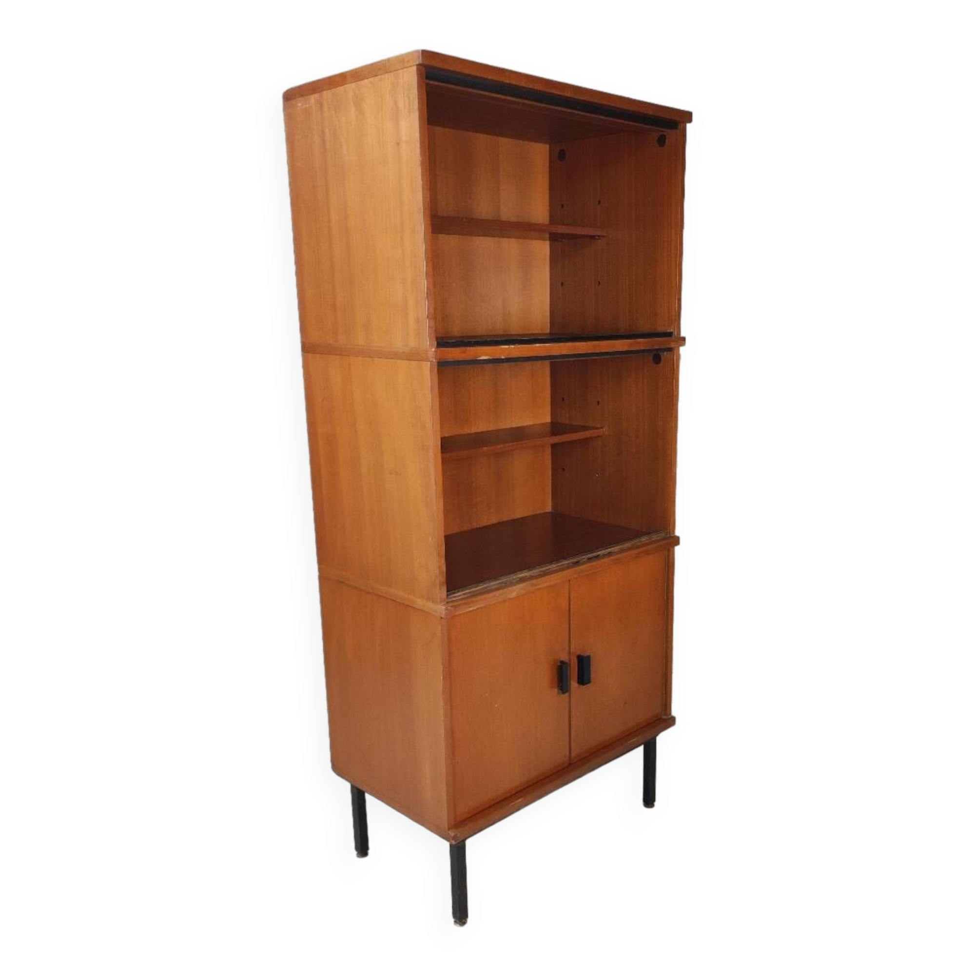 Vintage bookcase shelf