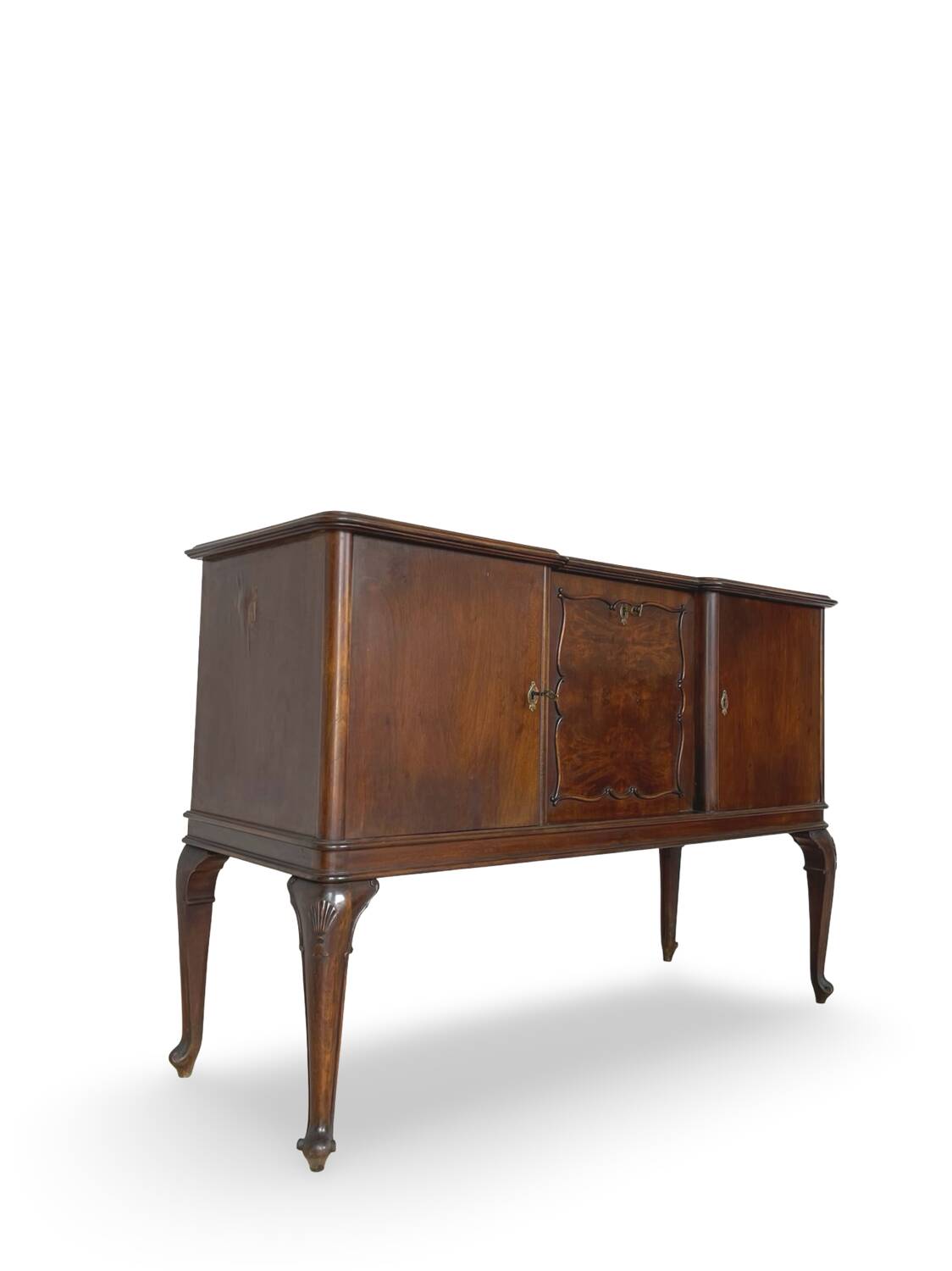 Élégant buffet italien fabriqué par Galleria G. Malafronte, Rome, années 1940