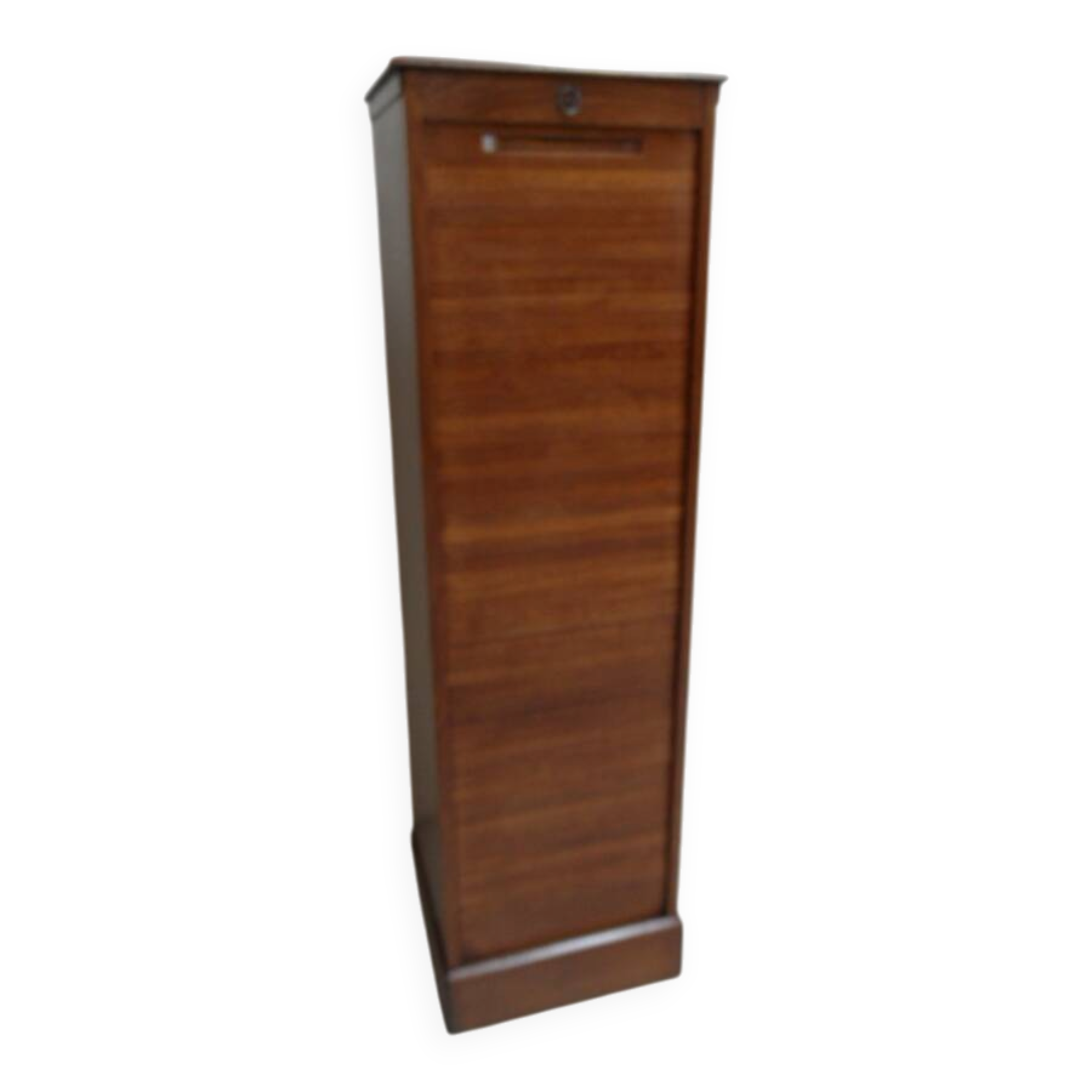 Vintage filing cabinet with roller shutter