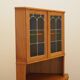 Teak corner display cabinet, Denmark, 1960s