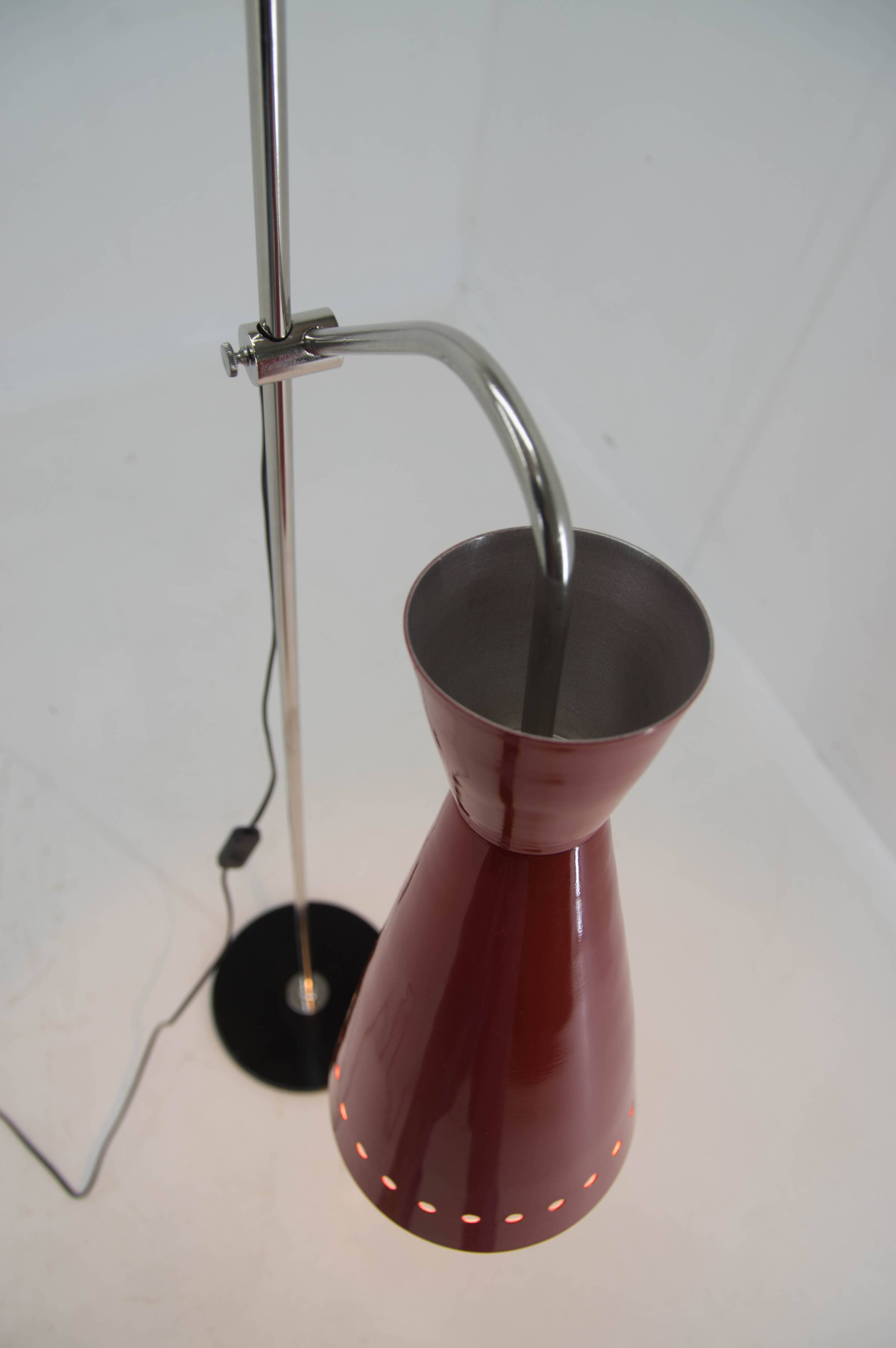 Space Age Floor Lamp, Czechoslovakia, 1960s