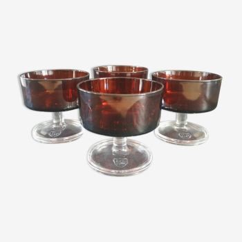 Set of 4 Luminarc BP cups