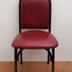 Red vintage bistro chair
