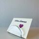 Glass letter holder
