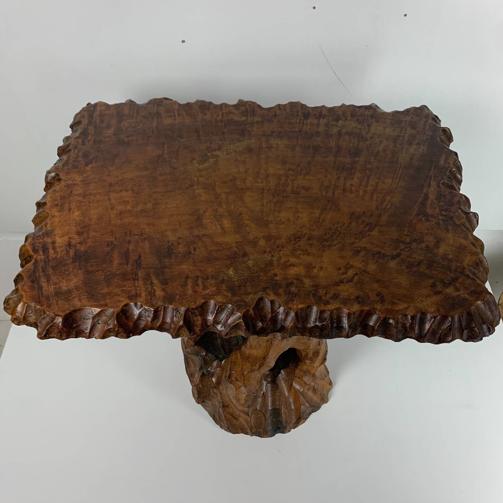 Biomorphic brutalist organic side table, Dutch 1960s