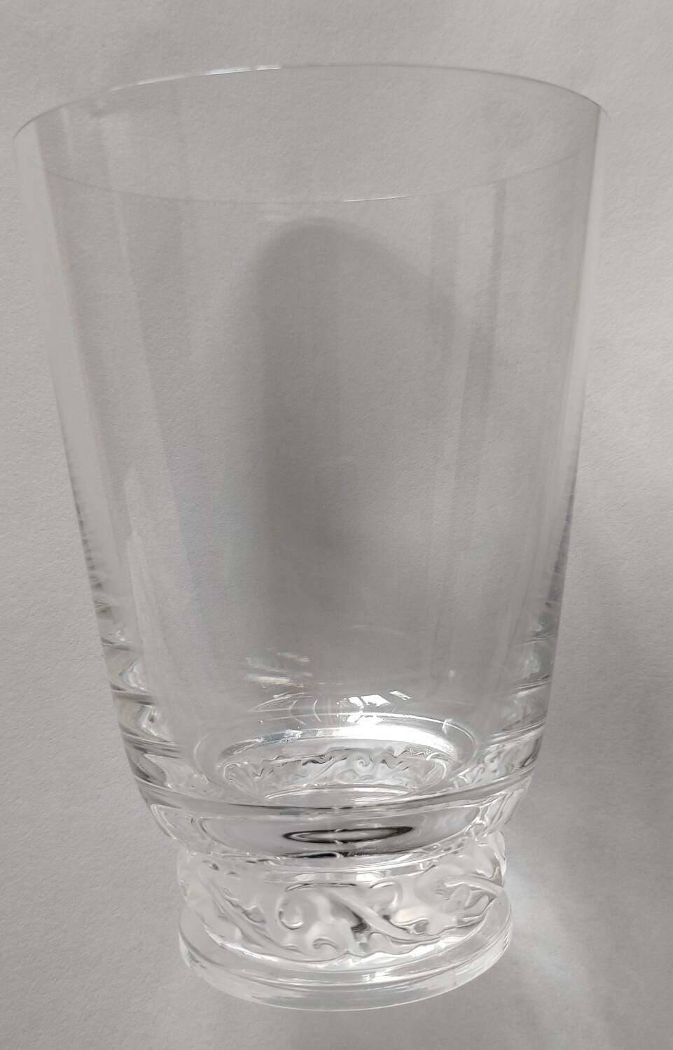 Lalique crystal glasses
