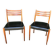 Paire de chaises scandinaves