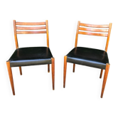 Paire de chaises scandinaves