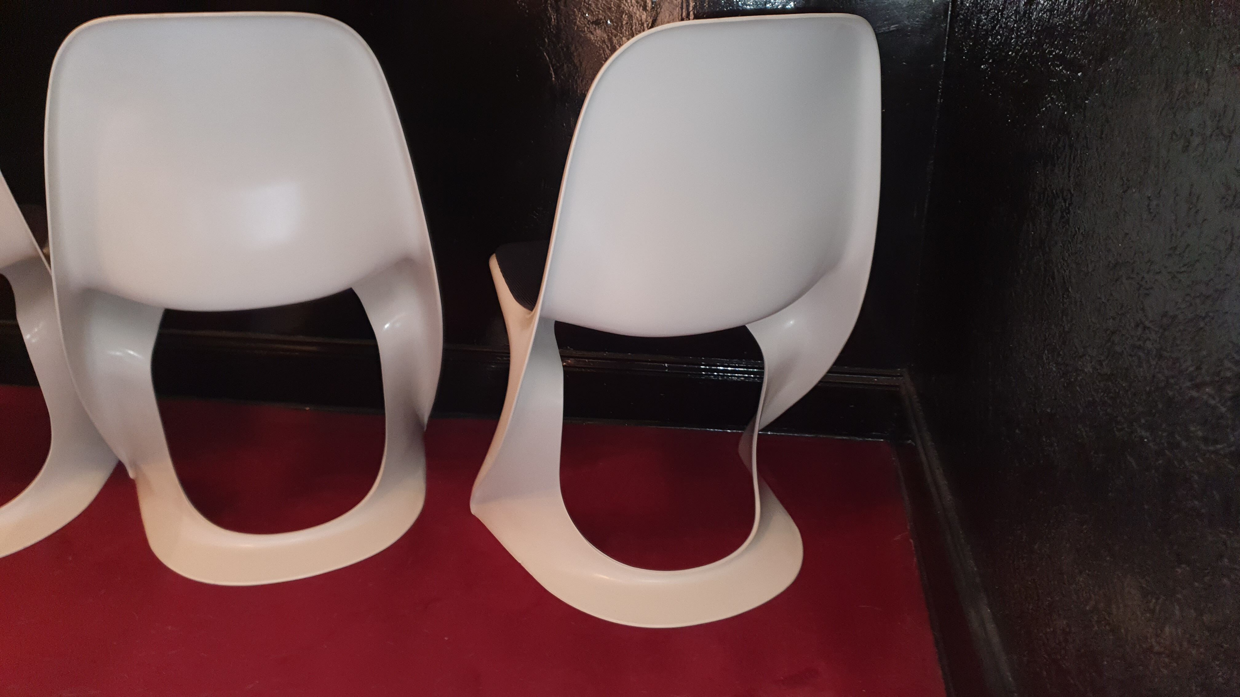 Lot 4 chaises casala vintage par Alexander Begge 1ère édition