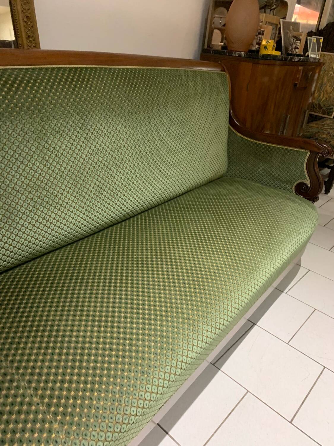 Restoration style sofa