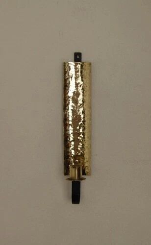 Single Swedish Mixed Metal Sconce