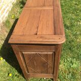 Buffet, open in facade, oak