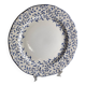 Blue flower plate dish