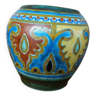 Vase en céramique émaillée Emmy Gouda