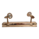 Double spot mural brass plated gold adjustable