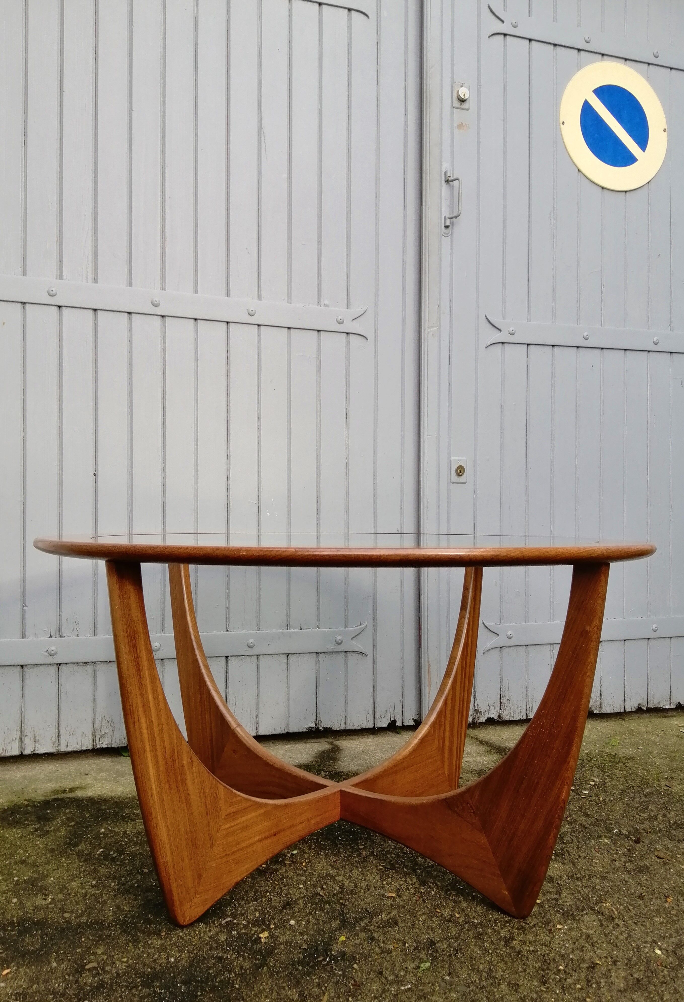 Round coffee table by V B Wilkins for G plan astro 60s