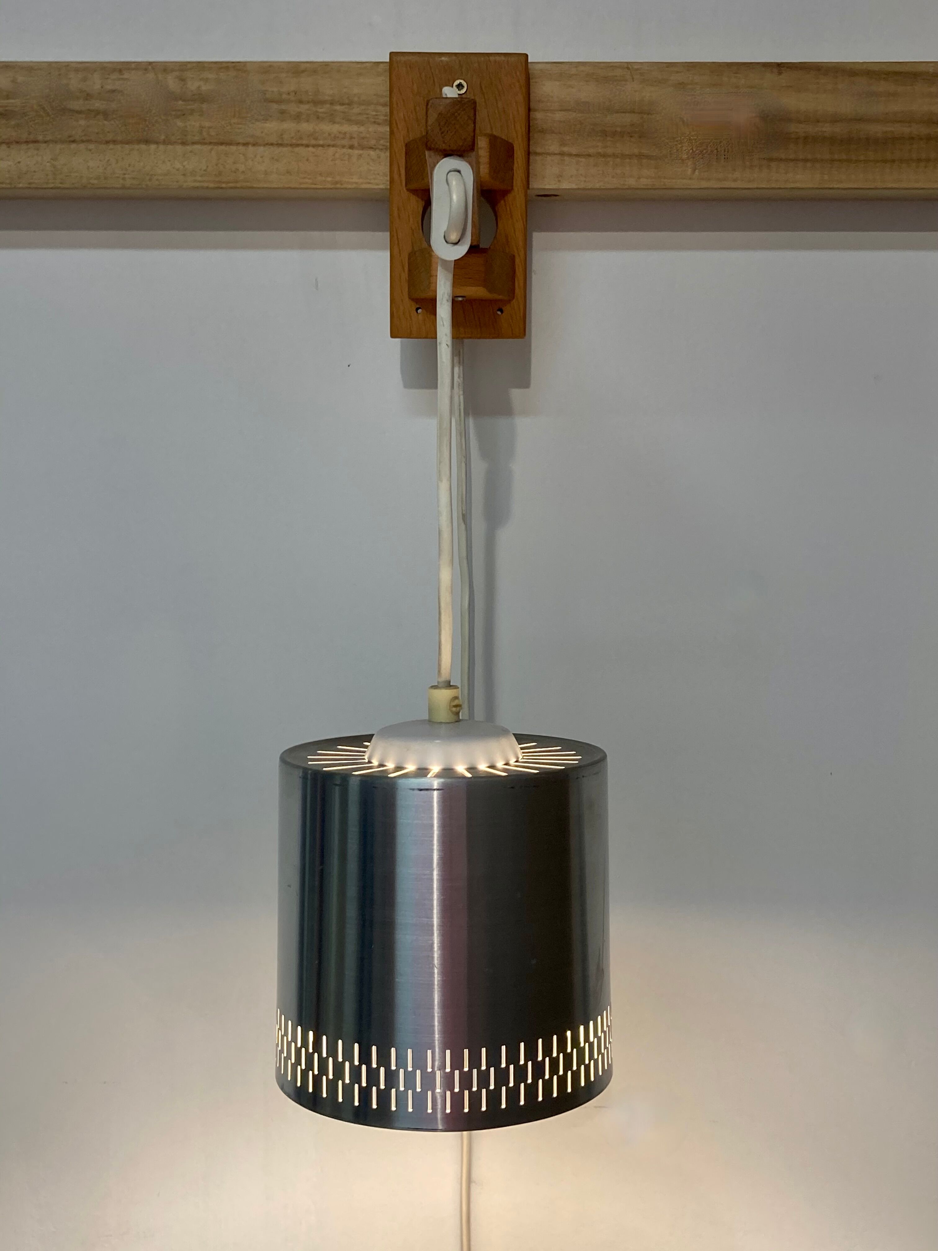 Scandinavian modular wall lamp 1950.