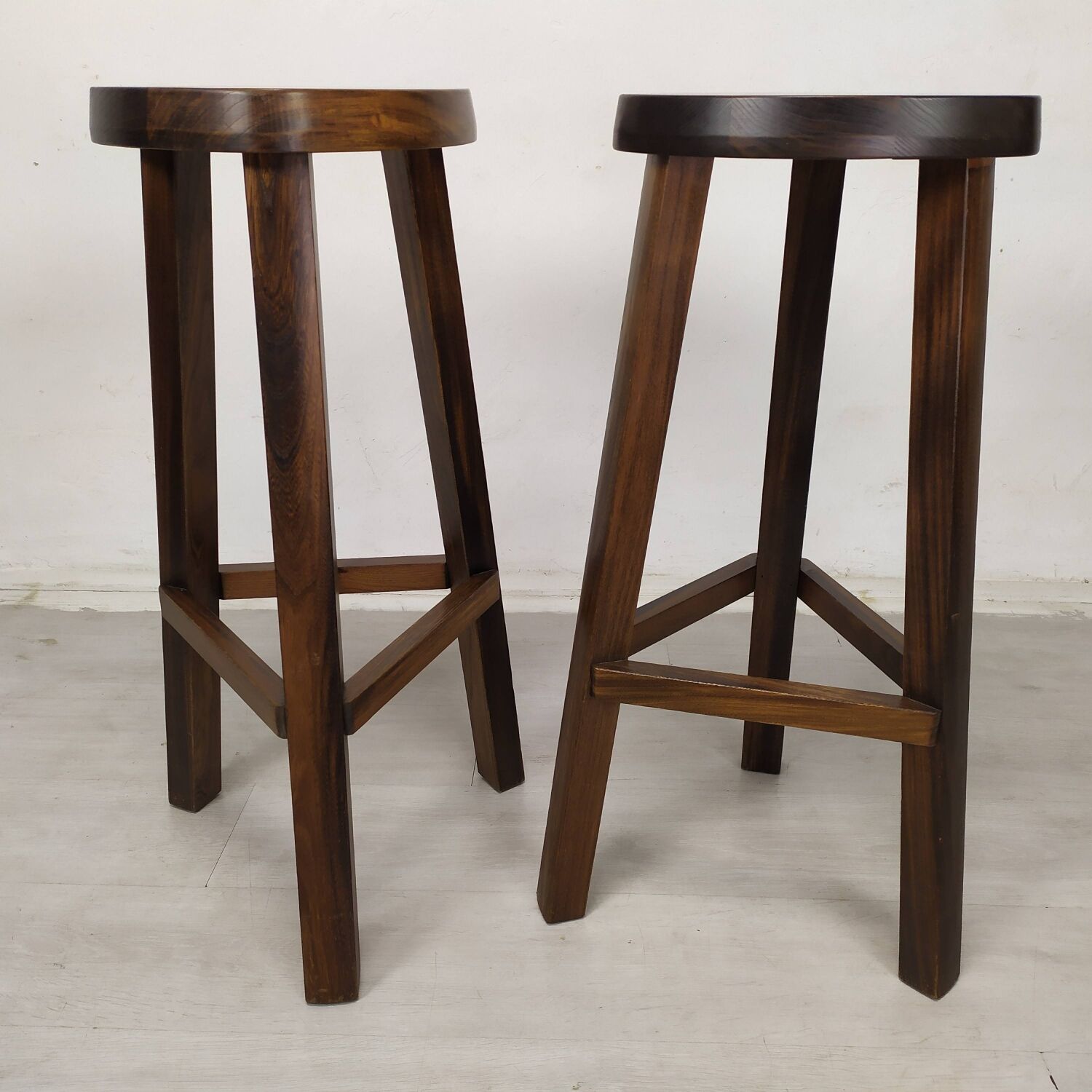 Brutalist bar stools