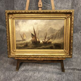 Navy. Oil on canvas, nineteenth century
