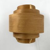 Pair of V-327 pine wall lights Hans-Agne Jakobsson for AB Markaryd, 1960