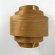 Pair of V-327 pine wall lights Hans-Agne Jakobsson for AB Markaryd, 1960