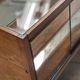 2 Showcases furniture of loom with drawers oak wood jewelry Art Deco 1930' compass feet