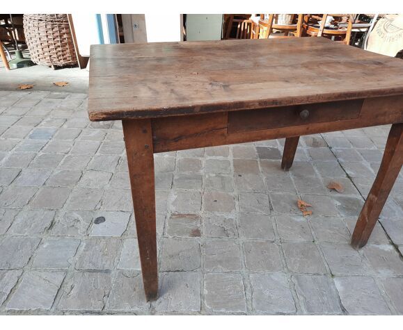 Vintage antique farmhouse table