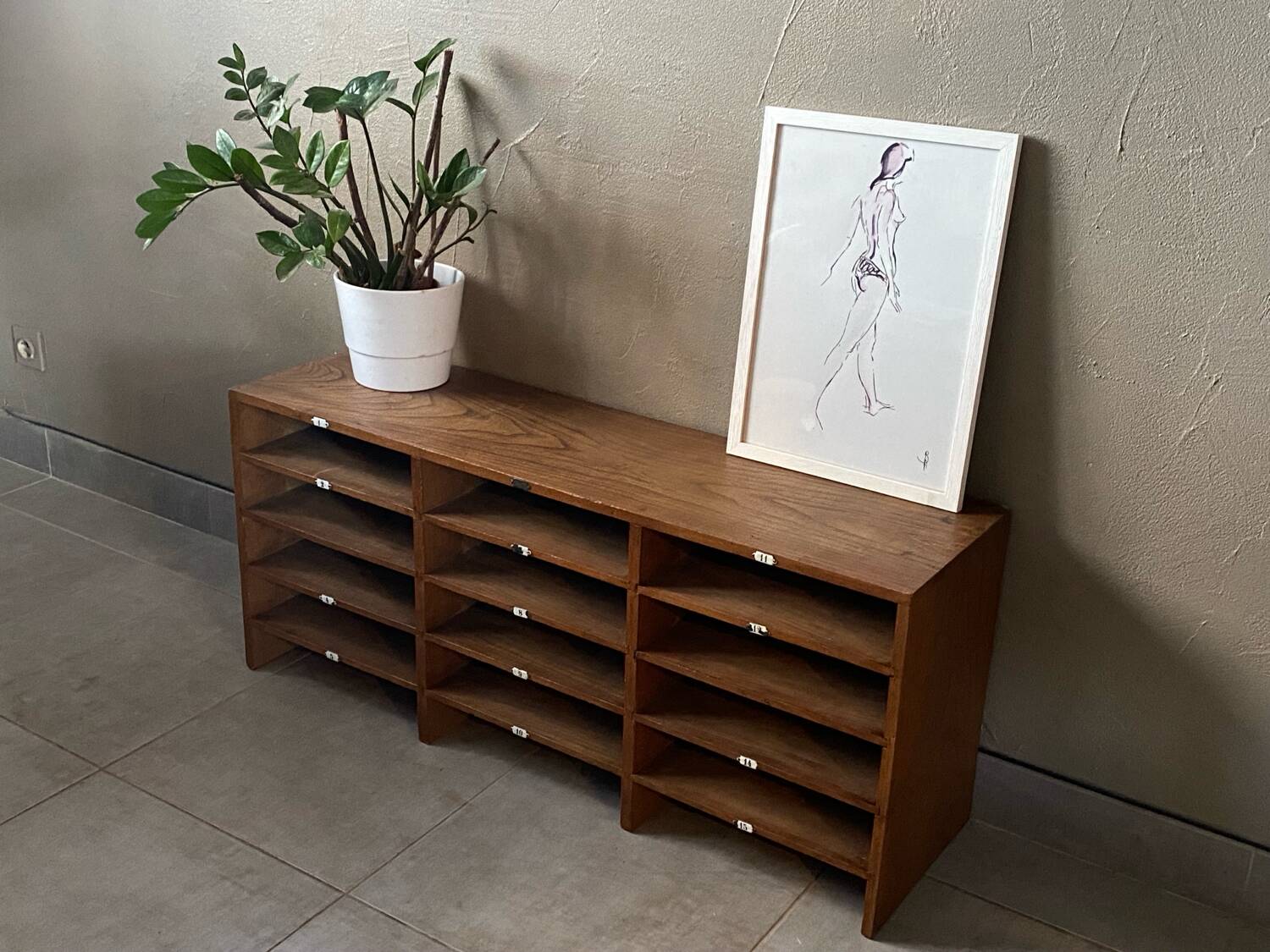 Vintage locker furniture (TV cabinet)