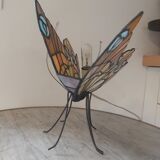 Vintage Tiffany butterfly lamp