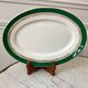 Ravier digoin sarreguemines model "martine" green and golden 50s