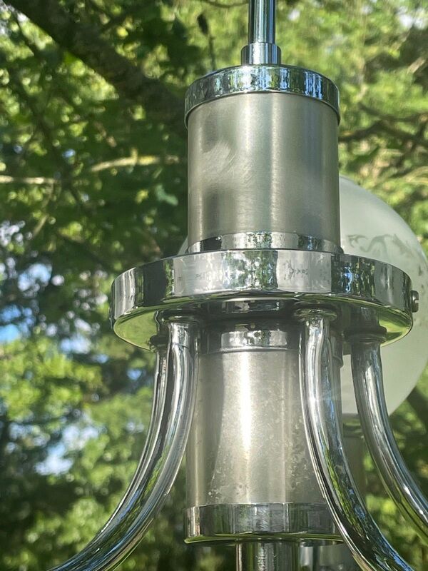 Chandelier "vintage design" 70, 5 fires