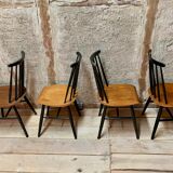 1950s set of 4 chairs