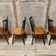 1950s set of 4 chairs