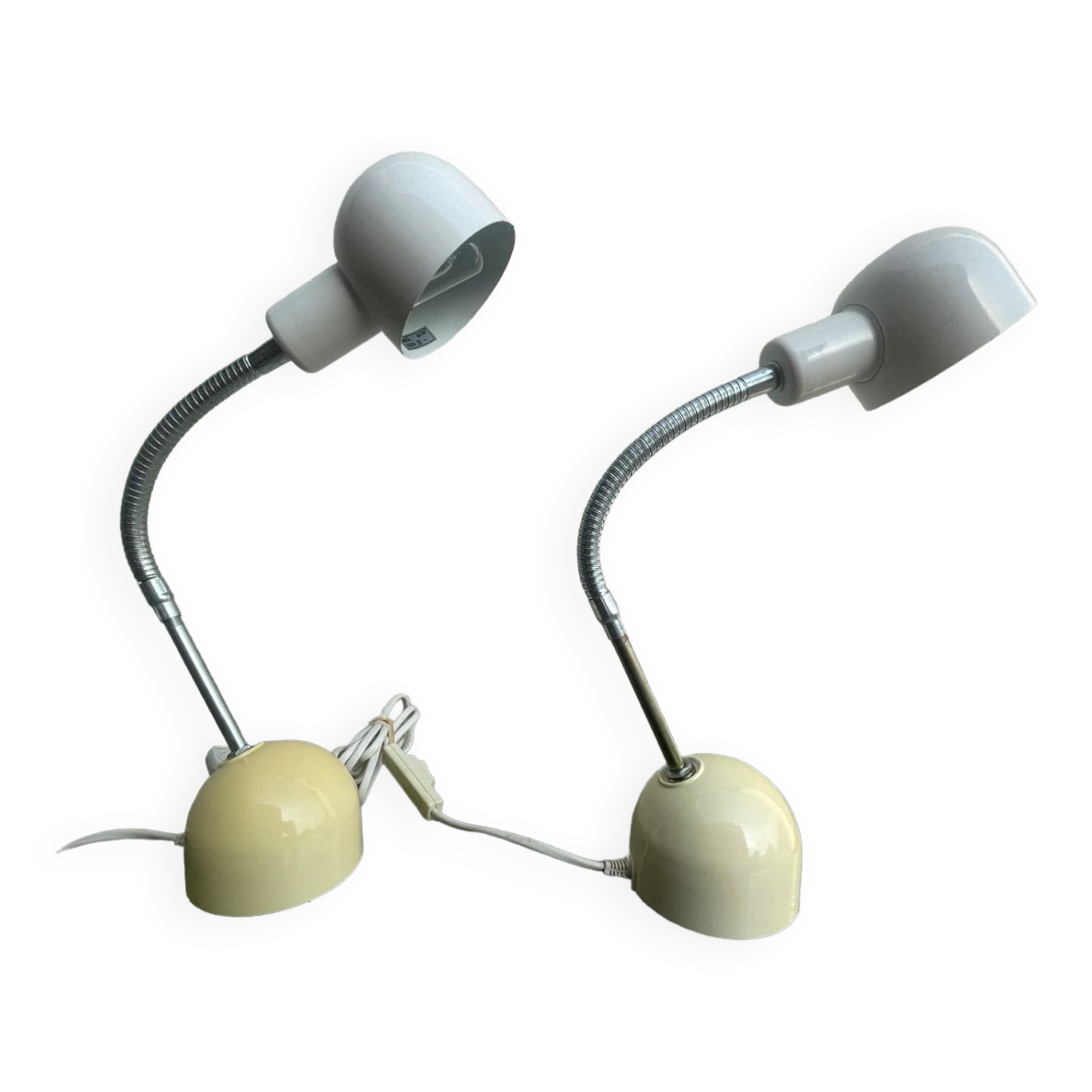 Pair of vintage ikea lamps