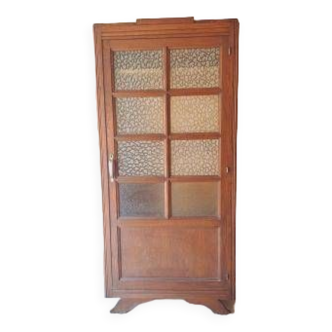 Armoire vitrine bonnetiére