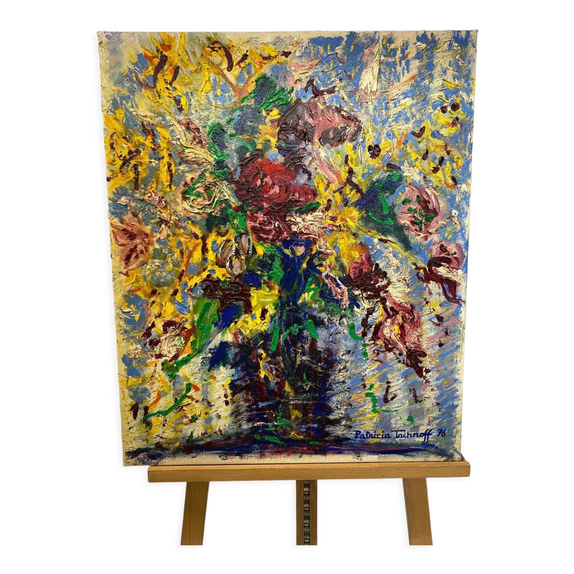 Still life from 1976 signed Tachnoff